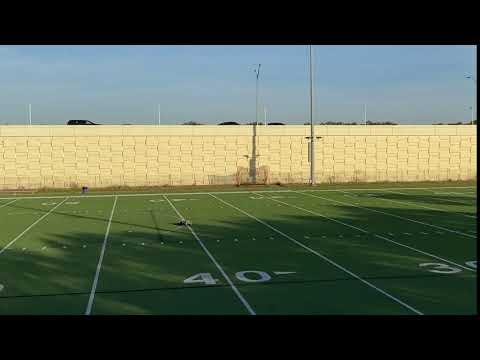Video of Adam Mihalek - Kickoff from the Pro 35 Yard Line out of the end zone with no wind.