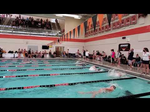Video of October 10, 2021 Cael Long Lane 4 200 IM 1st Place USA AM First Splash Bethel Park Pittsburgh Pa