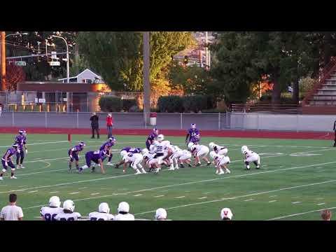 Video of QB TD run vs Puyallup Vikings 10.2.17