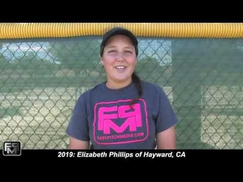Video of 2019 Elizabeth Phillips Pitcher Softball Skills Video
