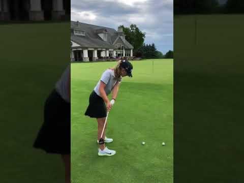 Video of Ashley Johnson Chipping Video