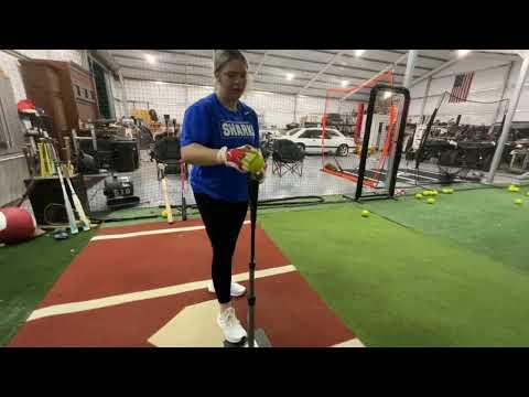 Video of LILA GERBER SPRING BREAK HITTING DRILLS W COACH MARK BORDEAU @ THE LAB