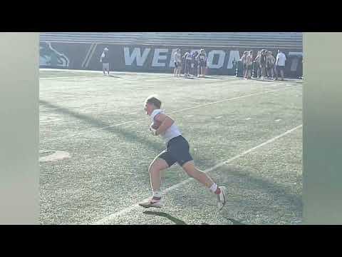 Video of Tyler Bidelman Western Michigan TE prospect camp
