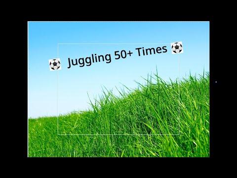 Video of Juggling 50+ Times