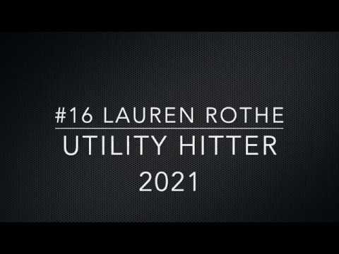 Video of Lauren Rothe #16 2021 6 Position 