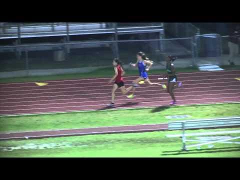 Video of District Girls 4 x 400 Relay '13