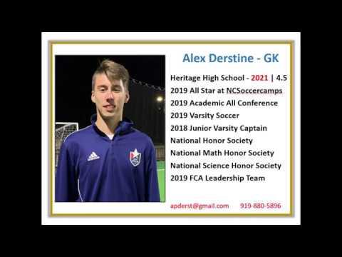 Video of Alex Derstine GK 2021 vid1
