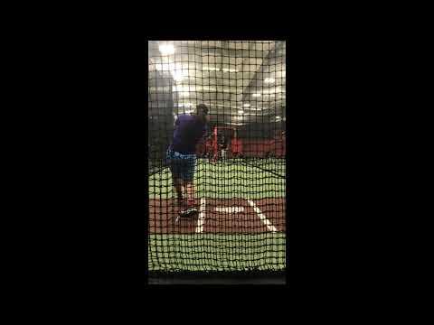 Video of C Bowers - Oct Hitting with HitTrax EV 101