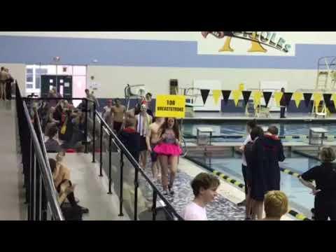 Video of 100 Breast Sectional Finals 