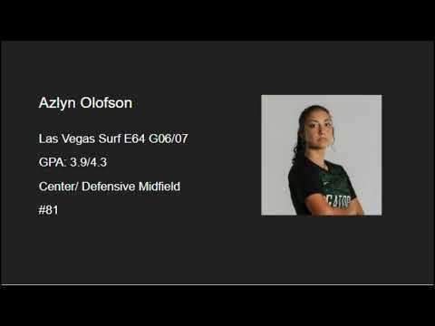 Video of Azlyn Olofson - Highlight Video - Dec 23' - Feb 24'