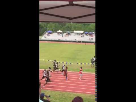 Video of 100 m finals at sectionals