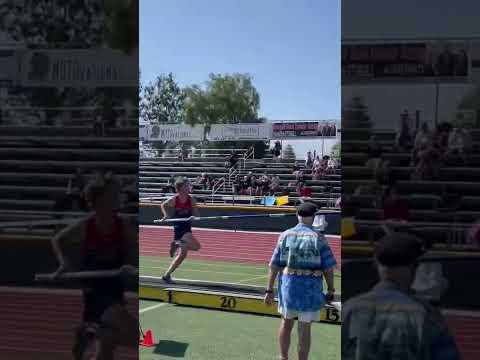 Video of Jaden McKee, 5-21-22, Height: 15’5, Pole: 15’ 170 Step: 8 Lefts, Moorpark High school, CIF Masters