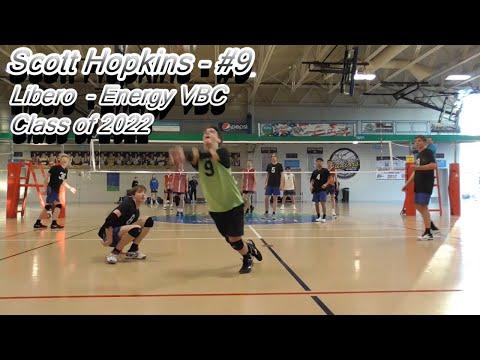 Video of Scott Hopkins #9 - Libero - Energy Volleyball Club - Class of 2022 (Short Version)