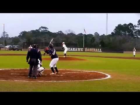 Video of 04Mar2014. 2 run HR to RF vs South Walton. 