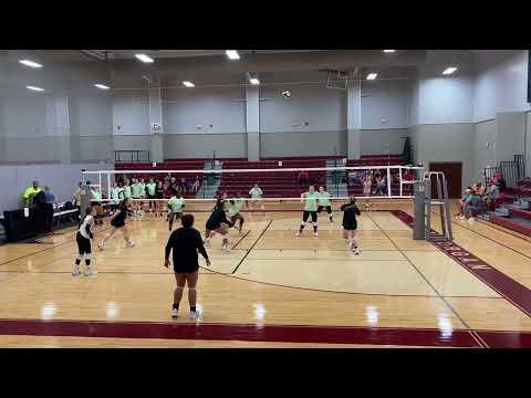 Video of High School Summer Volleyball 2023 - Setter 2025 - setting, serving, defense