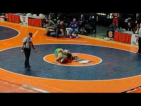 Video of Pins D1 Committed Senior at IHSA State 