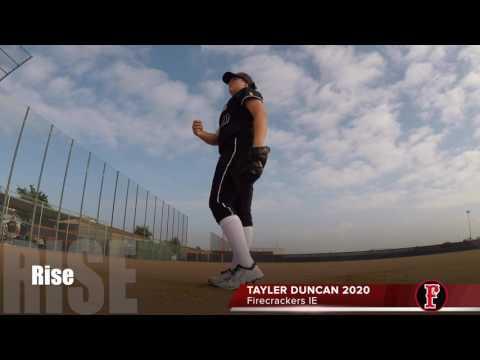 Video of Tayler Duncan 2020 Pitcher/1B