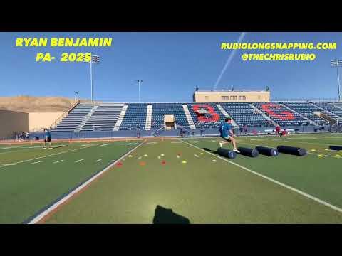 Video of Rubbio Long Snapping Camp Las Vegas May 2023
