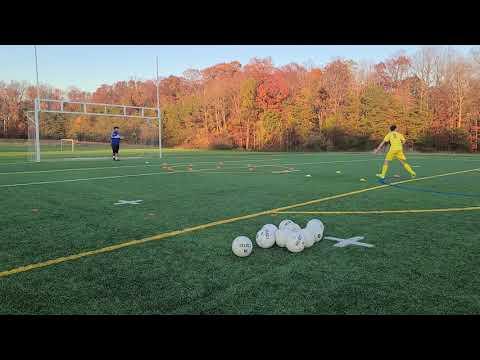 Video of Luca Gomez dribbling control and ball mastery with skill moves
