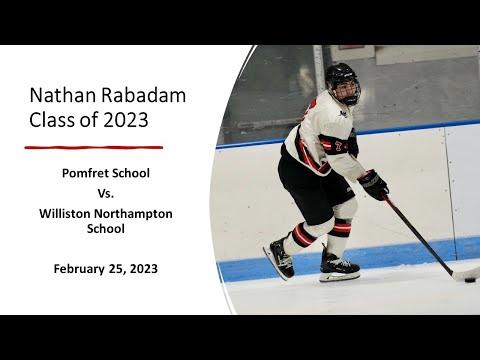 Video of Rabadam Highlights: Pomfret Vs. Williston Northampton 2/25/23