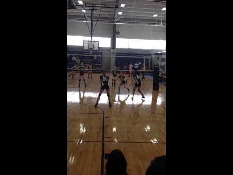 Video of Molly Sullivan (#24) serving