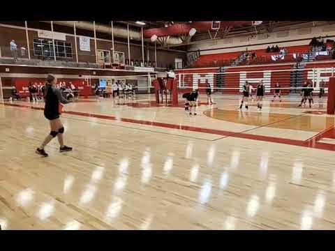 Video of Cambree jump serves 