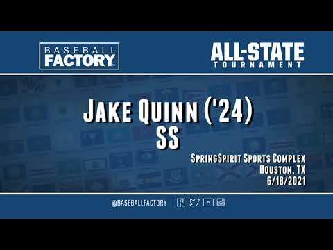 Video of Jake Quinn Baseball Factory All-State Showcase