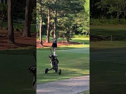 Video of Teeing off at NCHSAA Men’s 1A golf championship