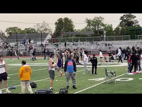 Video of Girls 4x400- County Championship, anchor split 2nd place