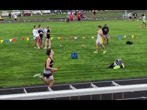 Video of Finish of 1st leg of 4x8