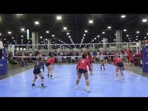 Video of Abbie Dillon 2019 Setter #8 LVA 17’s MEQ Indianapolis 