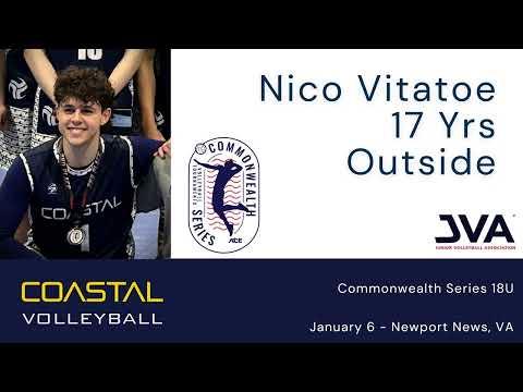Video of Nico Vitatoe - Commonwealth Series Tournament Highlights