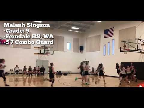 Video of Maleah Singson Feshman combo guard/ McLendon Athletics