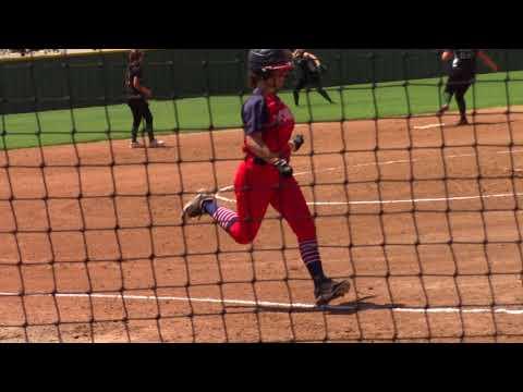 Video of Kylie Hopkins softball 180810-1