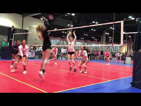 Video of Iris McMillian Middle Blocker Highlights Pacific Northwest Qualifier March 2018