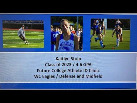 Video of Kaitlyn Stolp - Future College ID Clinic 