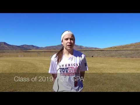 Video of Sarah G 2017 Skills Video