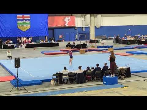 Video of Floor Routine from Provincials