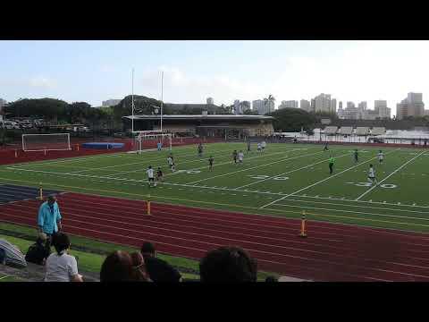 Video of Brody Highlights Kailua vs Punahou State Playoffs 2-5-24
