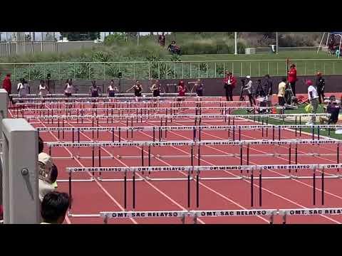 Video of Jazmin Jackson / 100 m hurdles / CIF masters 