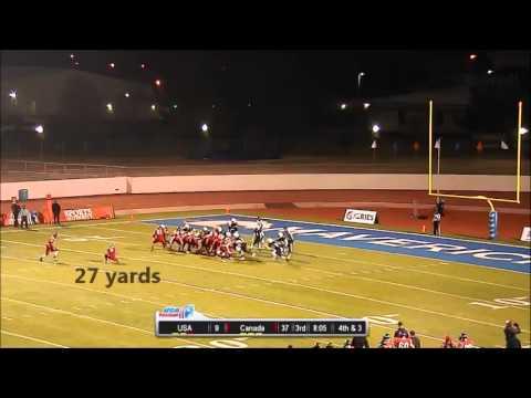 Video of Greg Hutchins 2014 International Bowl Highlights 