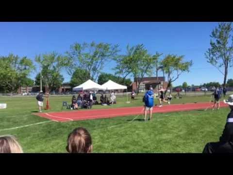Video of Javelin Throw at Ontario Championships (55.81m)