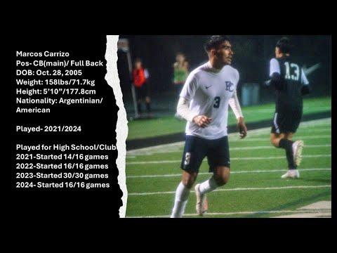 Video of Marcos Highlight video