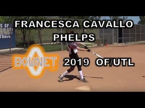 Video of Francesca Cavallo Phelps OF/Utility Softball Recruit/Skills Video 
