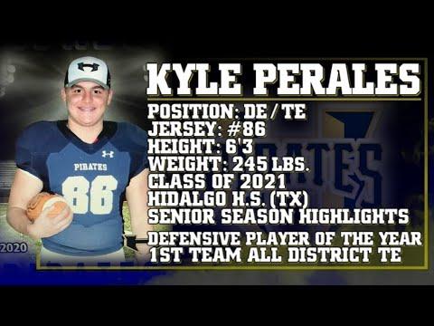 Video of Kyle Perales [DE/TE] Senior Highlights 