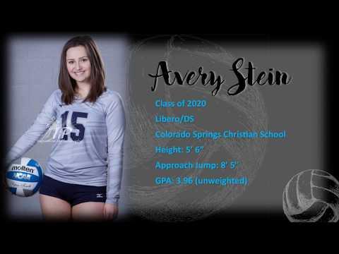 Video of Avery Stein, Libero/DS, Class of 2020