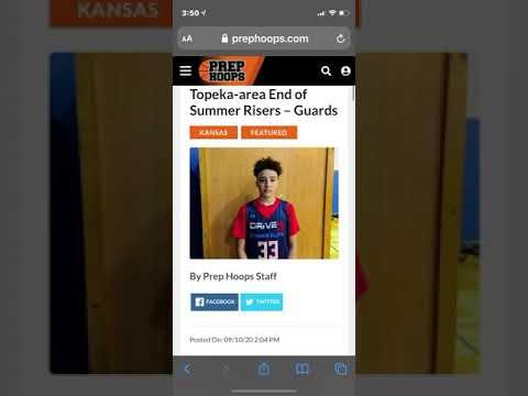 Video of Zane Wech Prep Hoops Write Ups