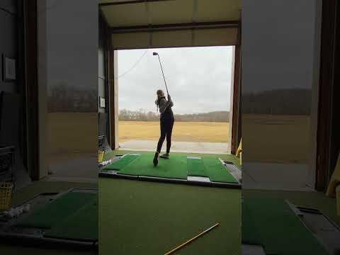 Video of 8 Iron w/Trackman Stats