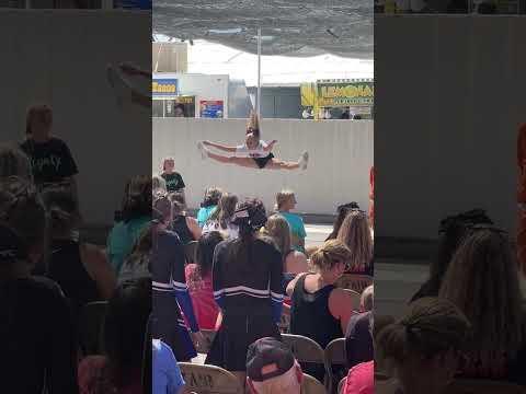 Video of Ava Reese Straddle Jump