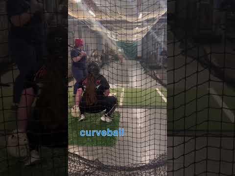 Video of Pitching batting practice